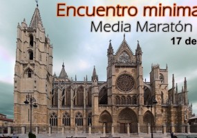 Encuentro minimalista Media Maratón León
