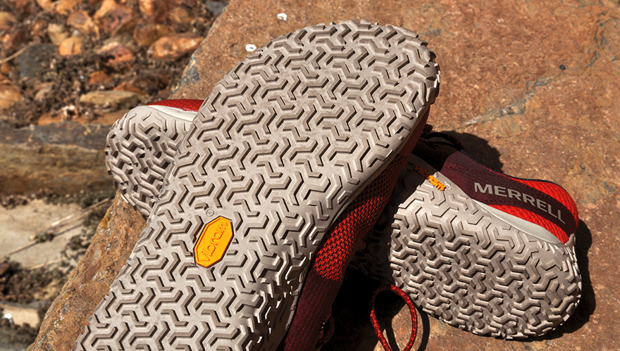 Suela de las zapatillas minimalistas Merrell Trail Glove 7
