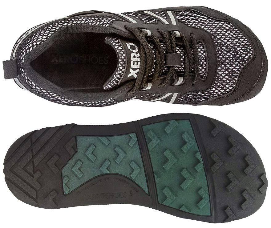 Upper y suela de las zapatillas Xero Shoes TerraFlex