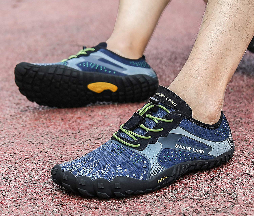 44 EU Verde SAGUARO Hombre Mujer Barefoot Zapatillas de Trail Running Minimalistas Zapatillas de Deporte Fitness Gimnasio Caminar Zapatos Descalzos para Correr en Monta/ña Asfalto Escarpines de Agua
